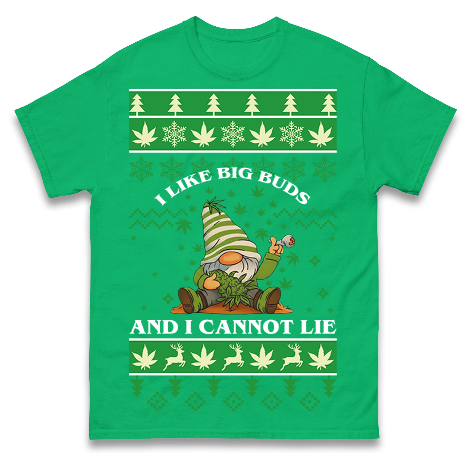 Cannabis Christmas T Shirt