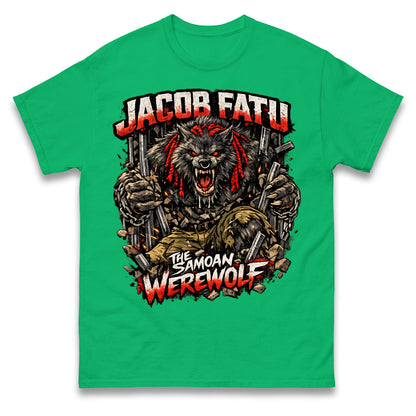 Jacob Fatu The Samoan Werewolf T Shirt