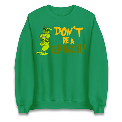 grinch christmas sweatshirt