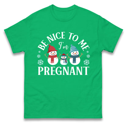 Pregnant At Christmas T Shirt