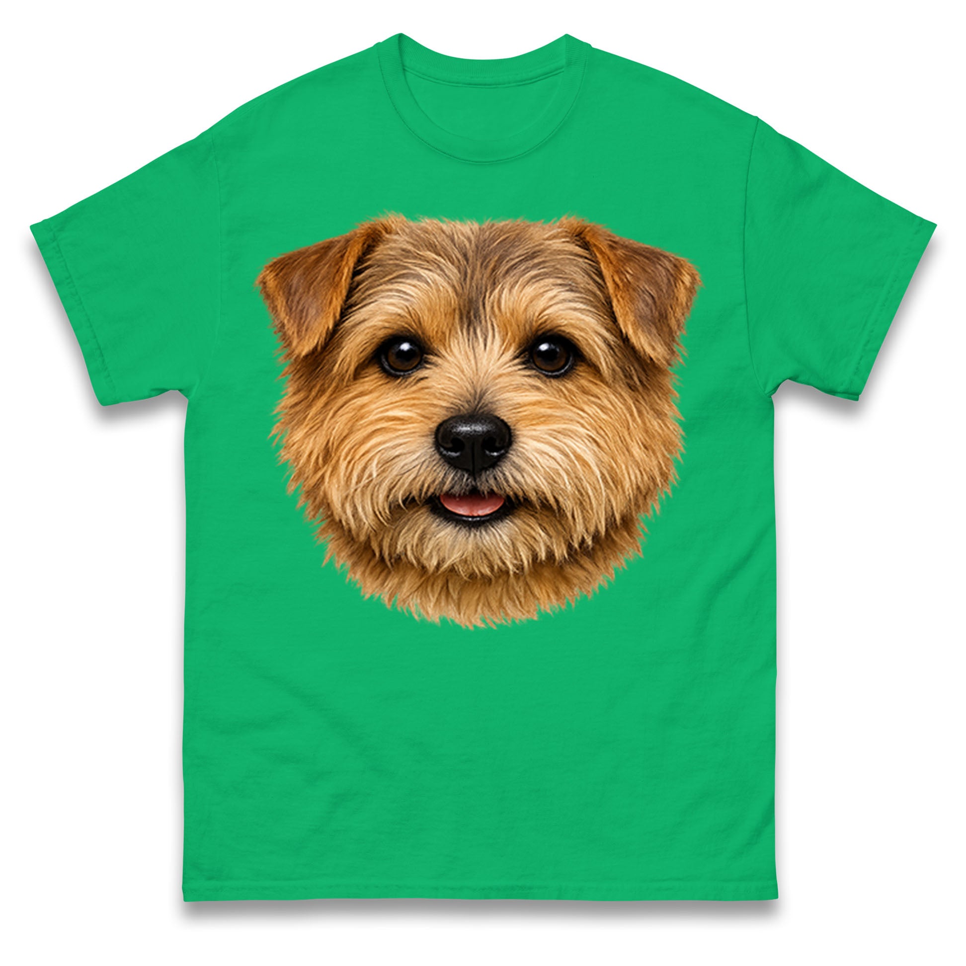 Norfolk Terrier Dog Face T Shirt 