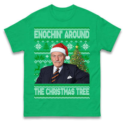 Enoch Powell Enochin Around the Christmas Tree Christmas T Shirt