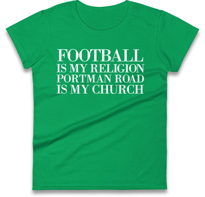 Football is My Portman Ladies T Shirt