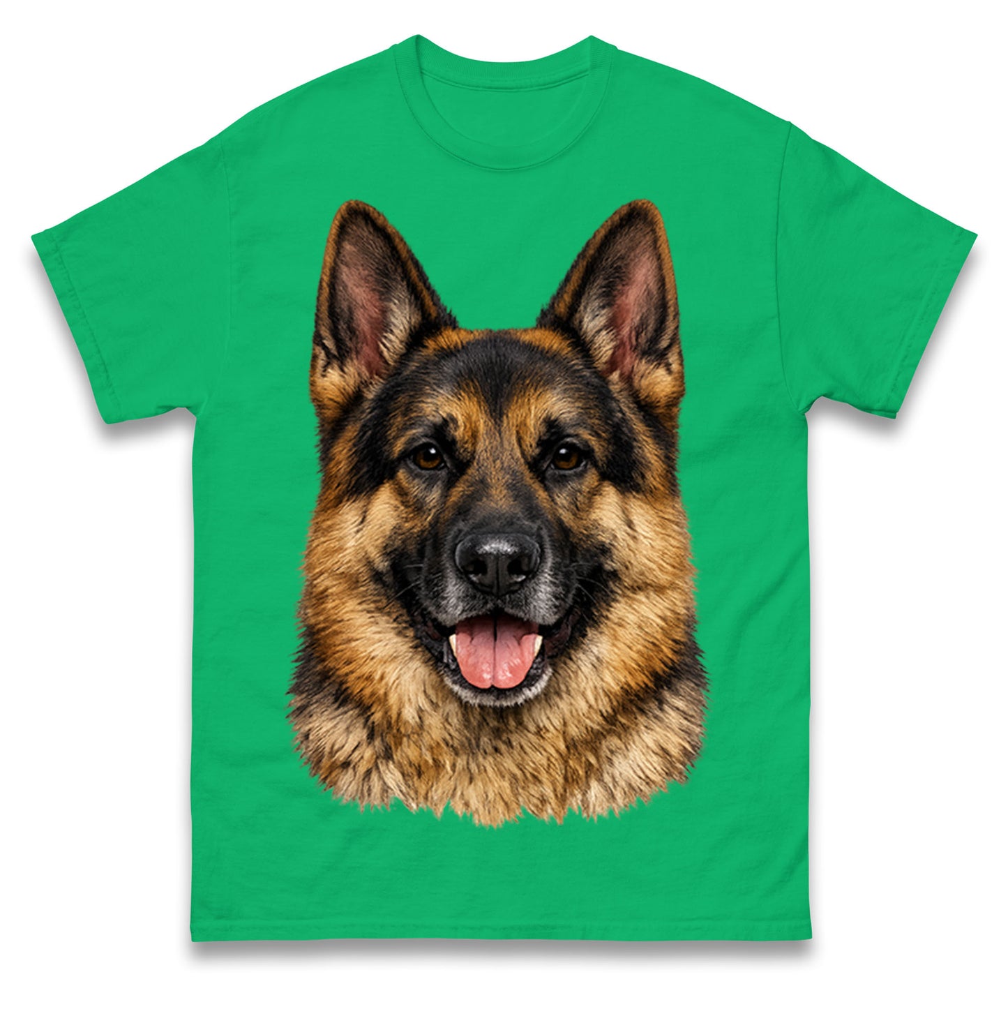 German Shepherd Dog Face T Shirt