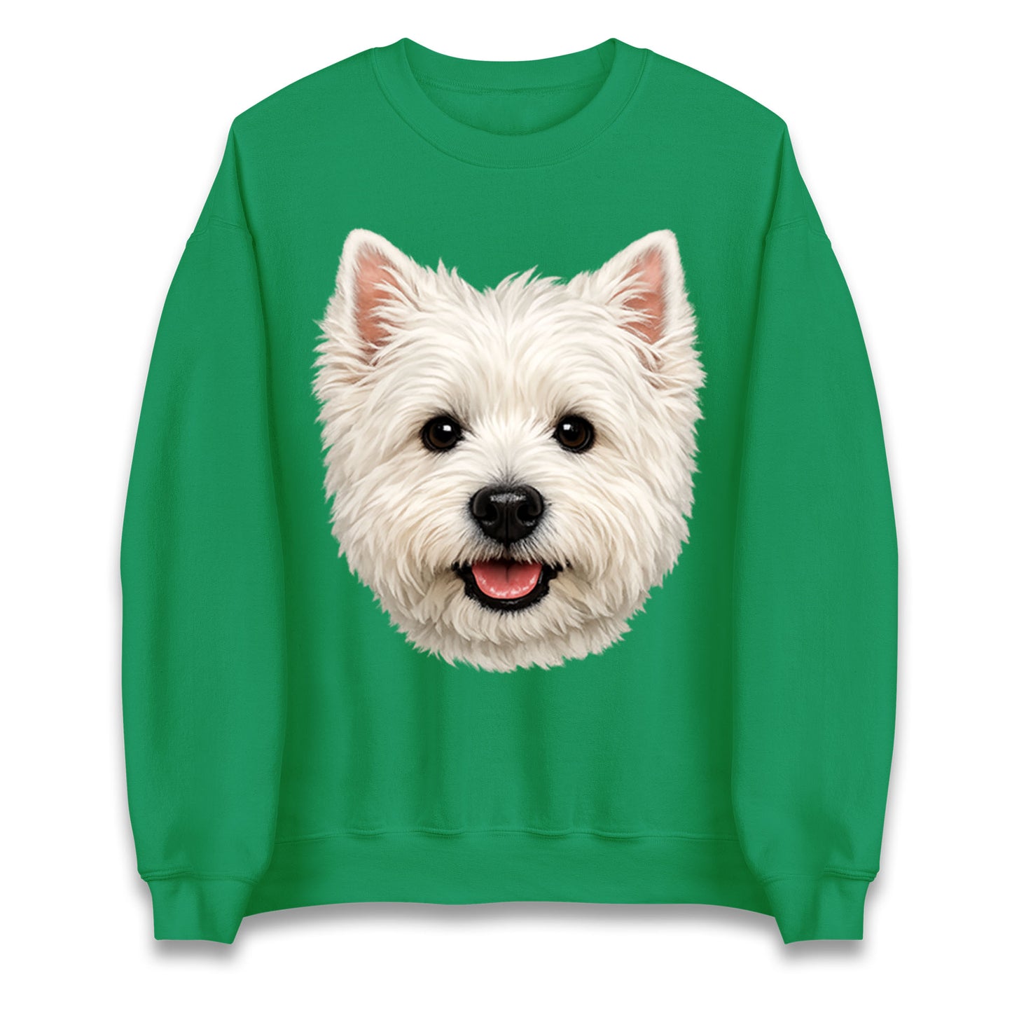 West Highland White Terrier Dog Face Jumper