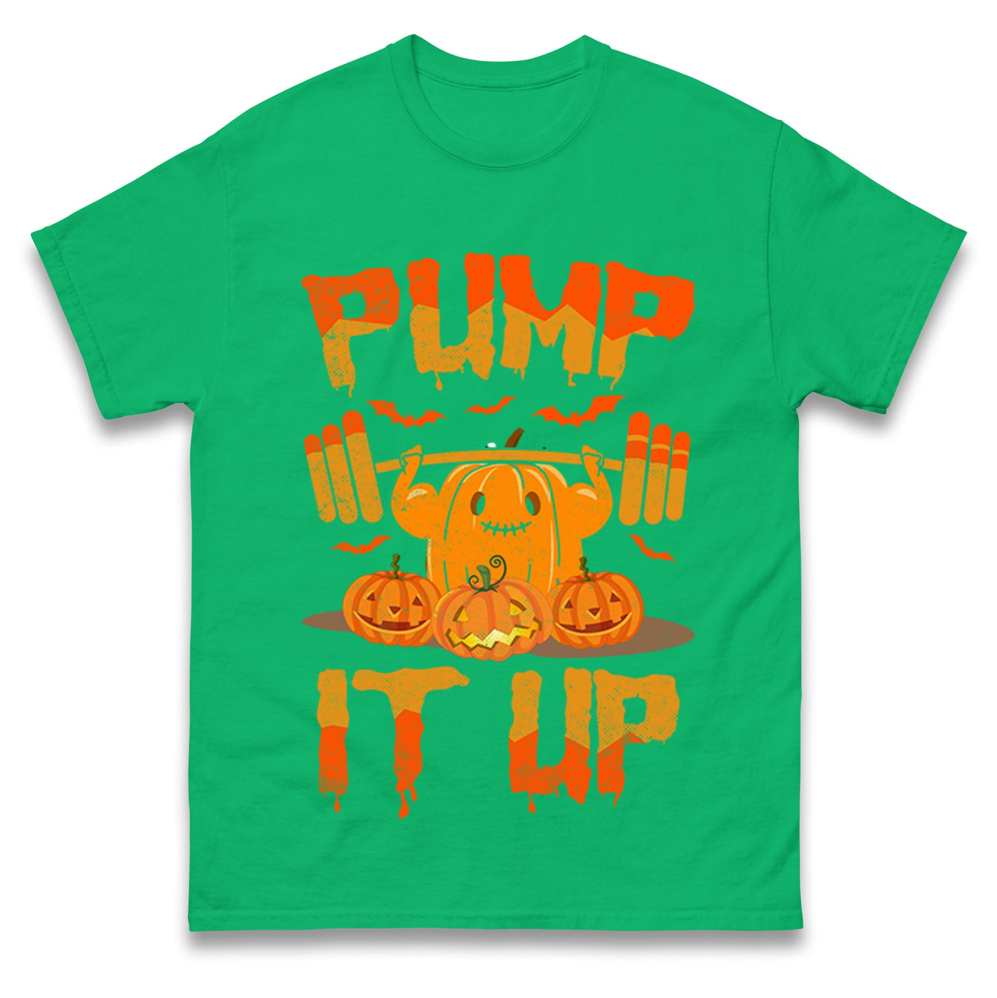 Halloween Fitness Pumpkin T Shirts