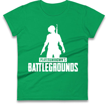 PUBG Game Ladies T Shirt 