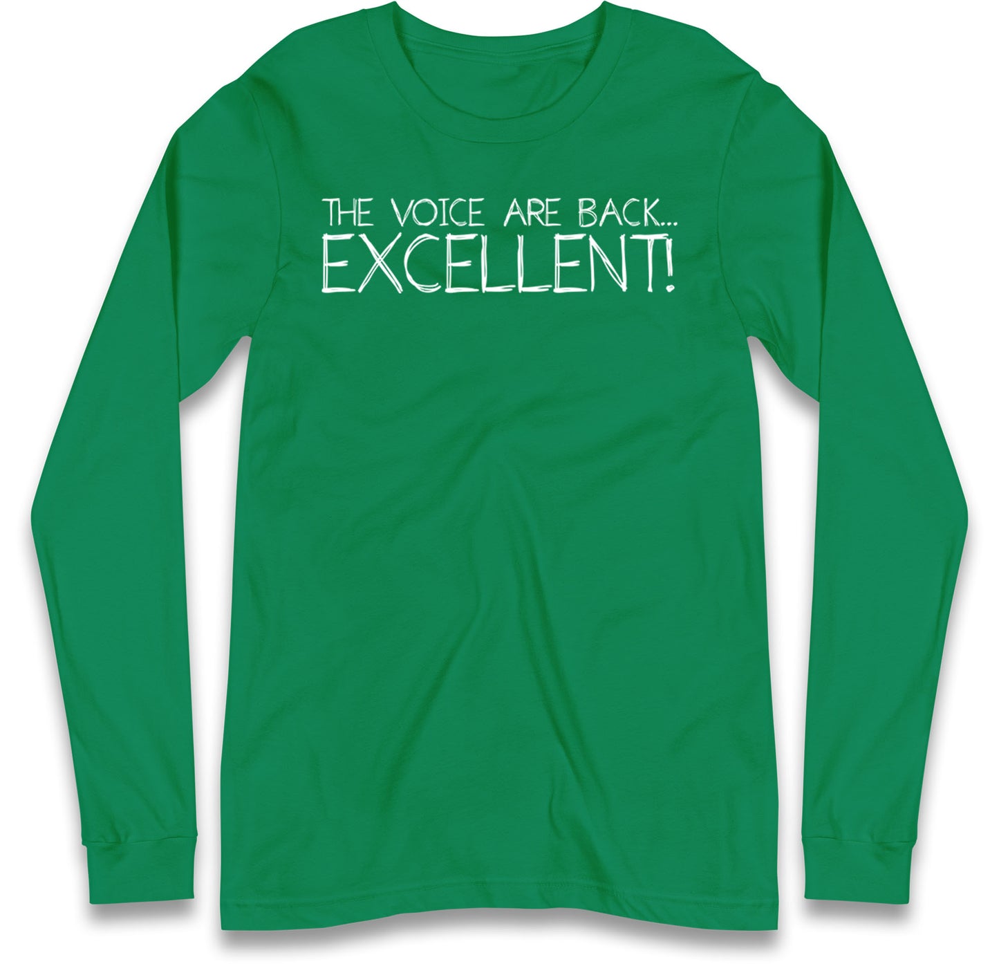The Voice Are Back Excellent Long Sleeve T Shirt