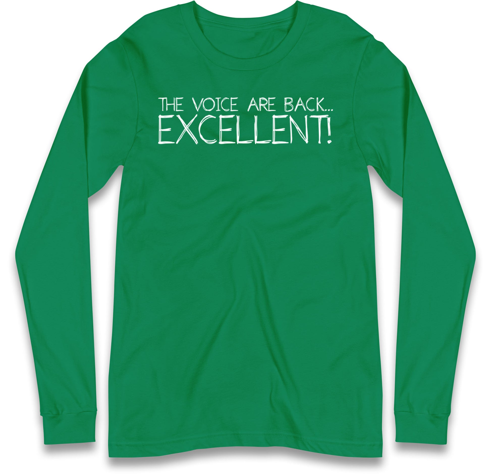 The Voice Are Back Excellent Long Sleeve T Shirt
