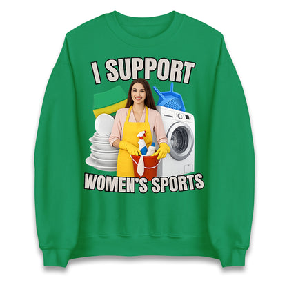 I Support Women's Sports Jumper