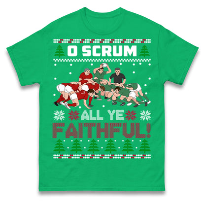 O Come All ye Faithfull T Shirt