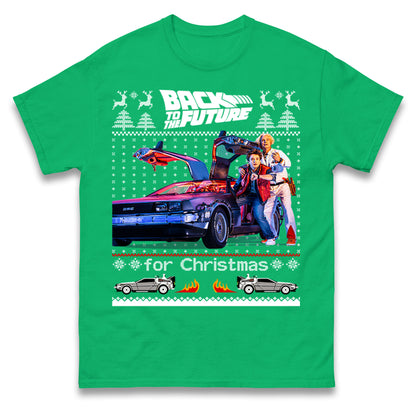 Back To The Future Christmas T Shirt