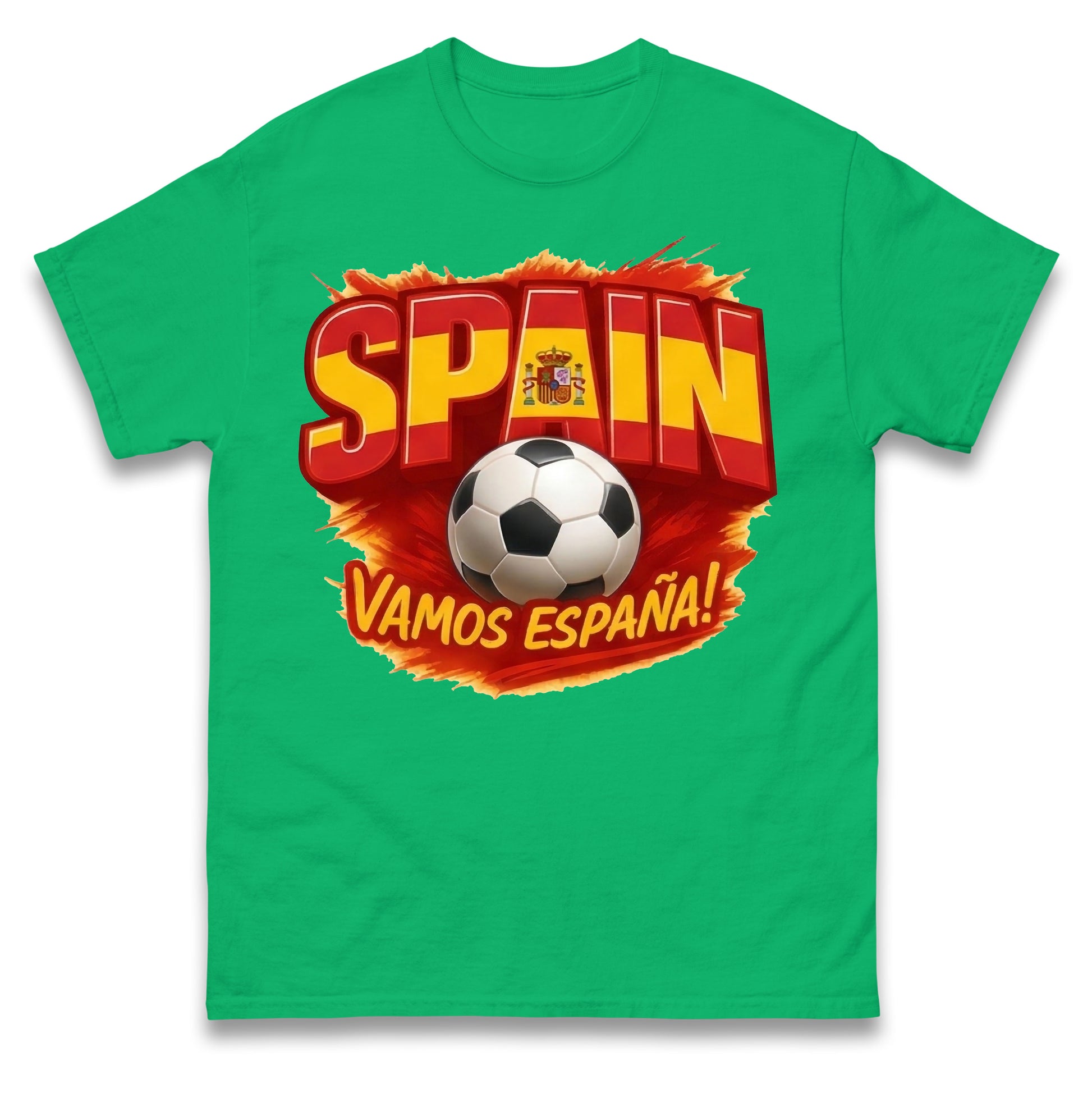 Spain Retro World Cup T Shirt