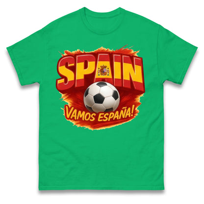 Spain Retro World Cup T Shirt