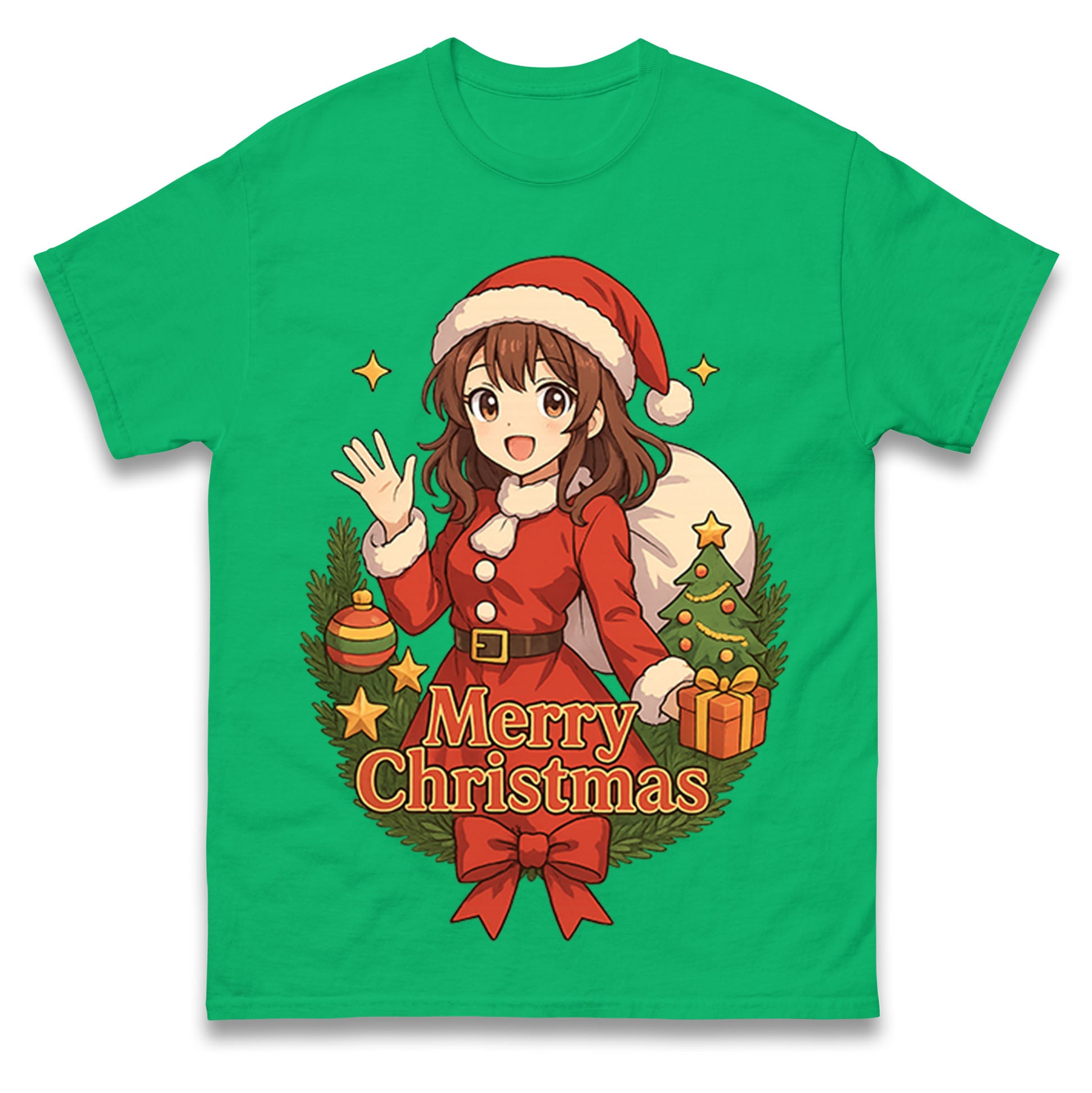 Anime Christmas T Shirt