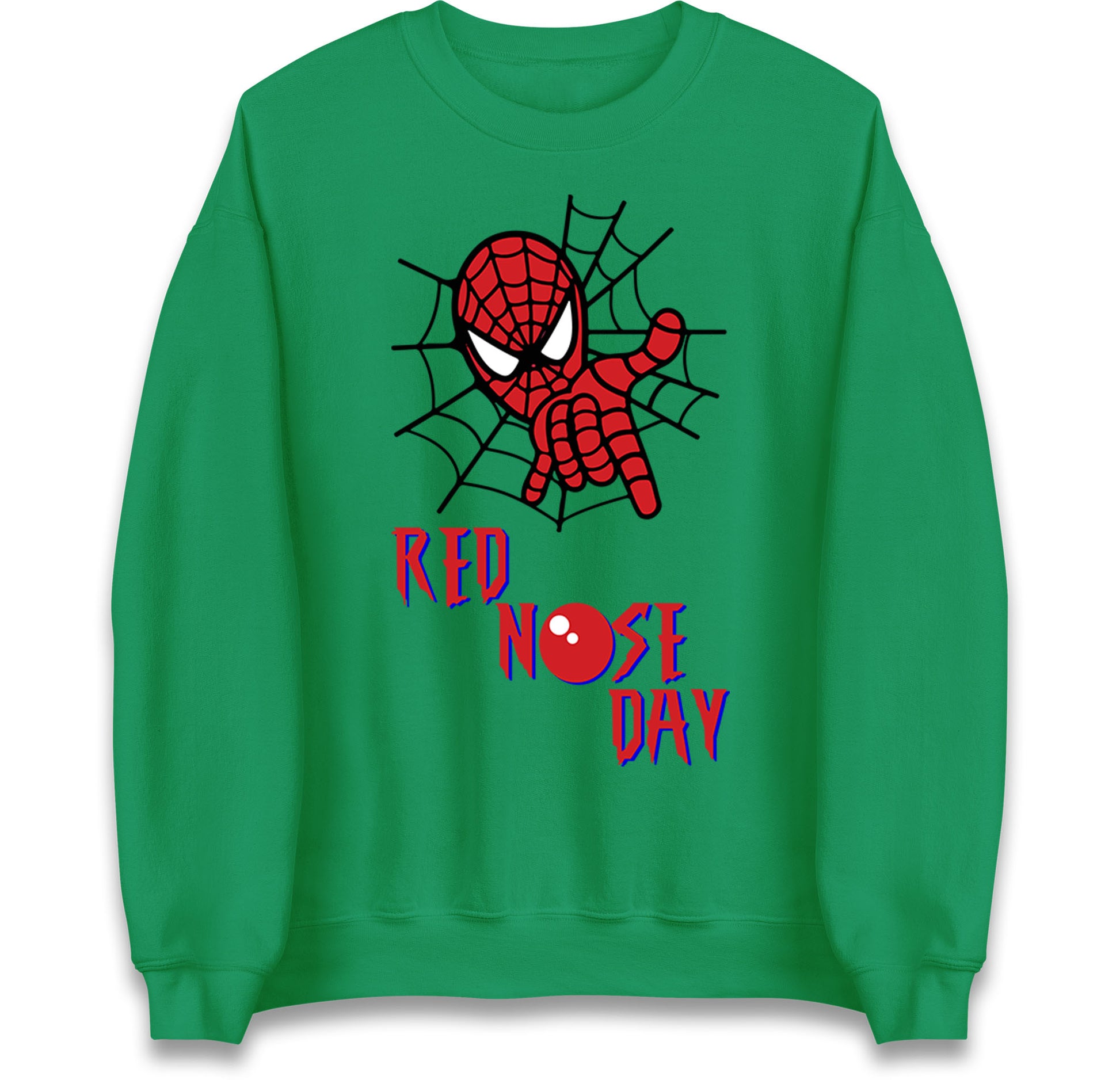 Spider Man Red Nose Day Jumper