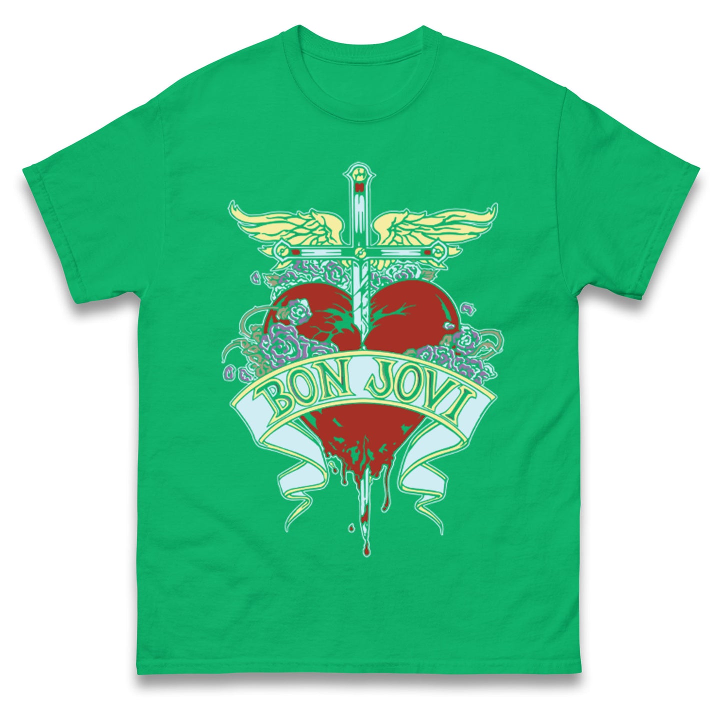 Bon Jovi Rock Band T Shirt