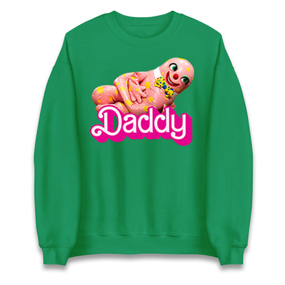 Funny Mr Blobby Daddy 90s Retro Jumper