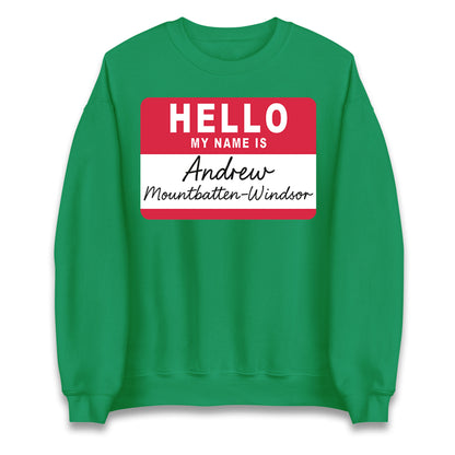 Andrew Mountbatten Windsor Jumper