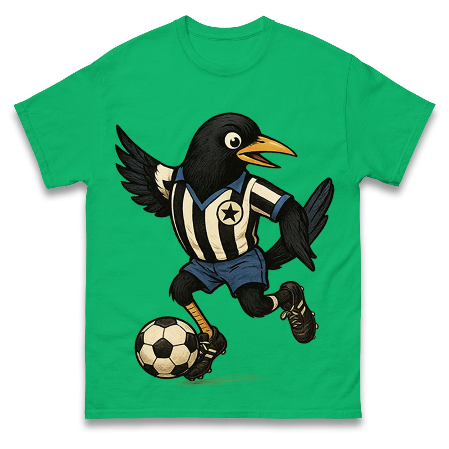 Retro Newcastle United Football T Shirt