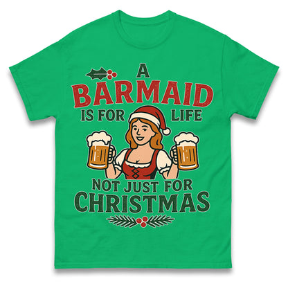 Barmaid Xmas T Shirt