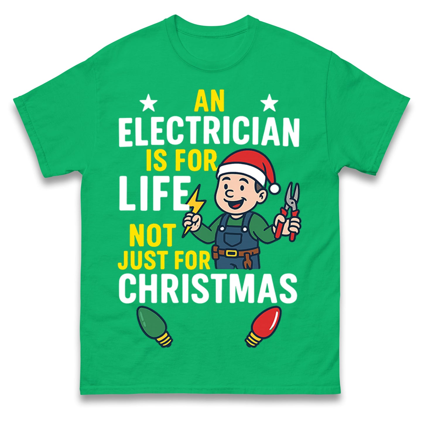 Electrician Christmas T Shirt