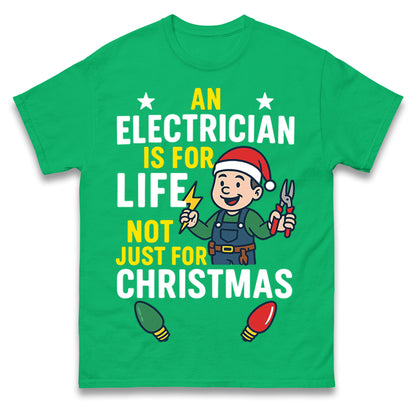 Electrician Christmas T Shirt