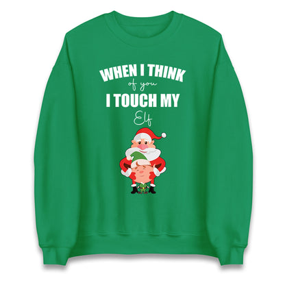 Santa Elf Christmas Jumper