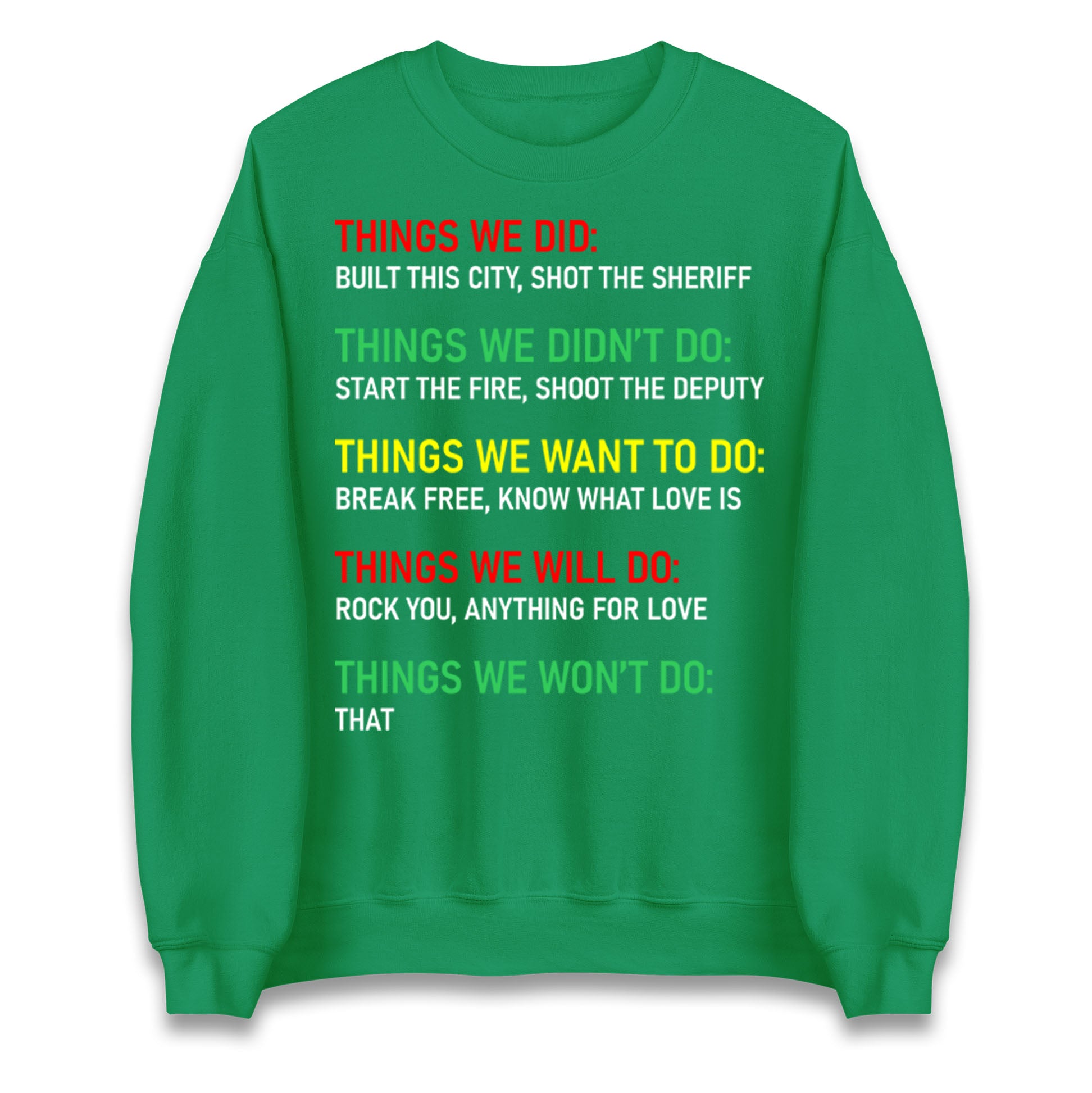 Bob Marley Music Jumper