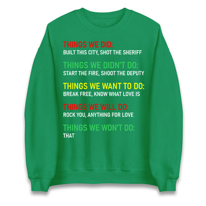 Bob Marley Music Jumper