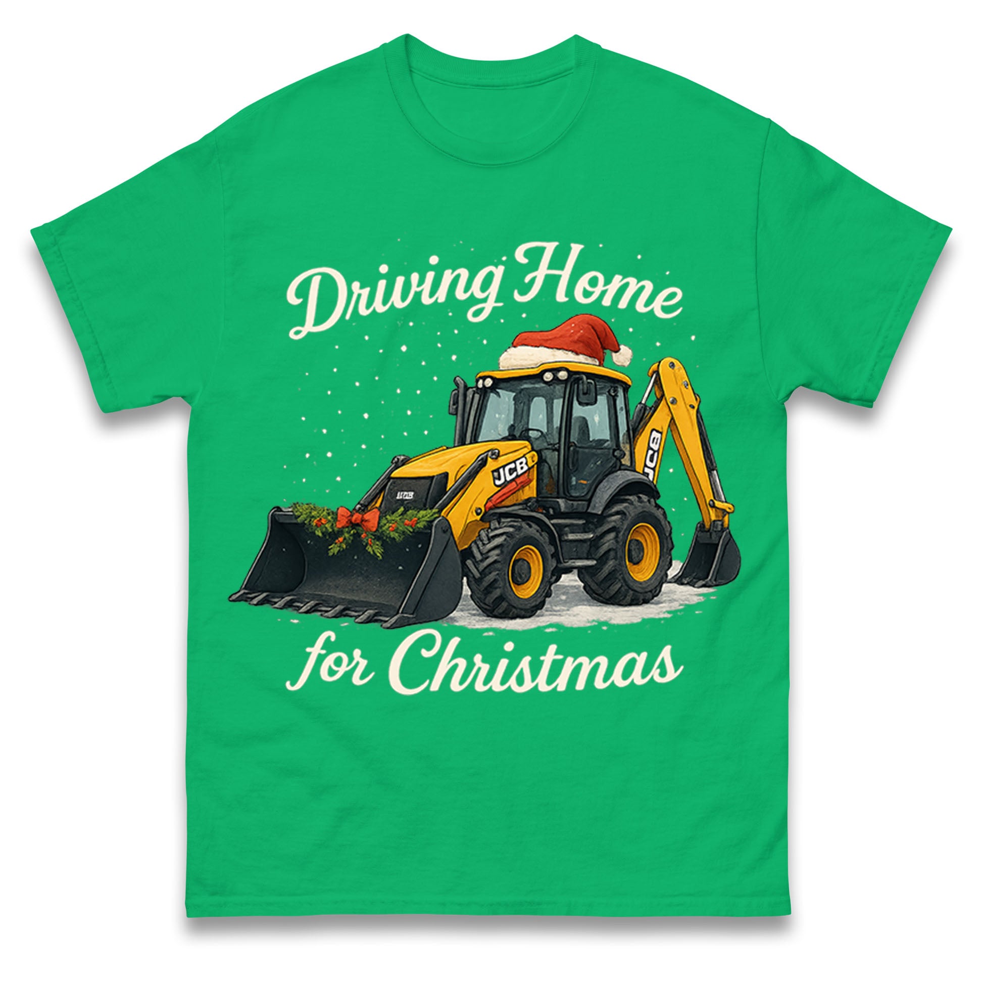 JCB Christmas T Shirt 