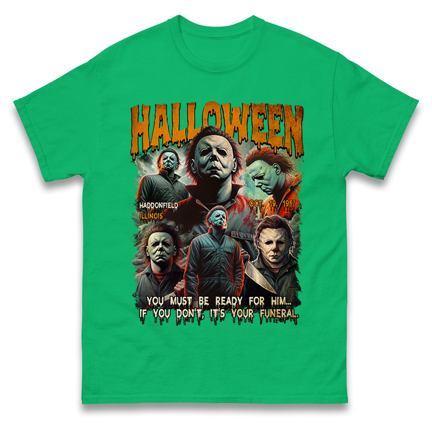 Michael Myers Scary Halloween Bootleg T Shirt