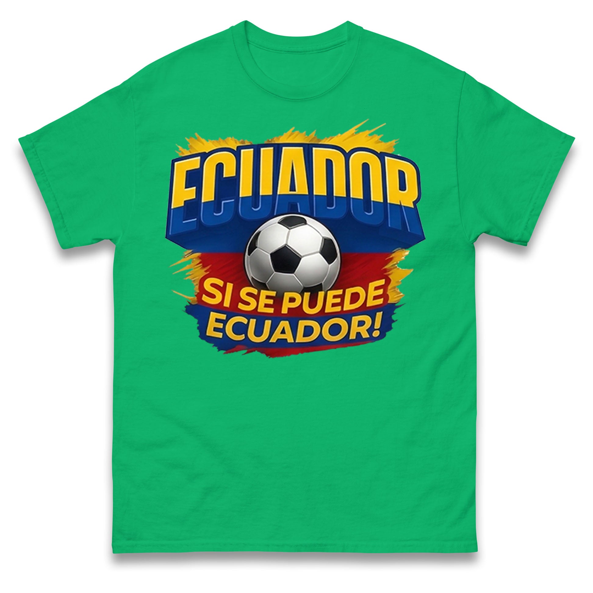 Ecuador Retro World Cup T Shirt