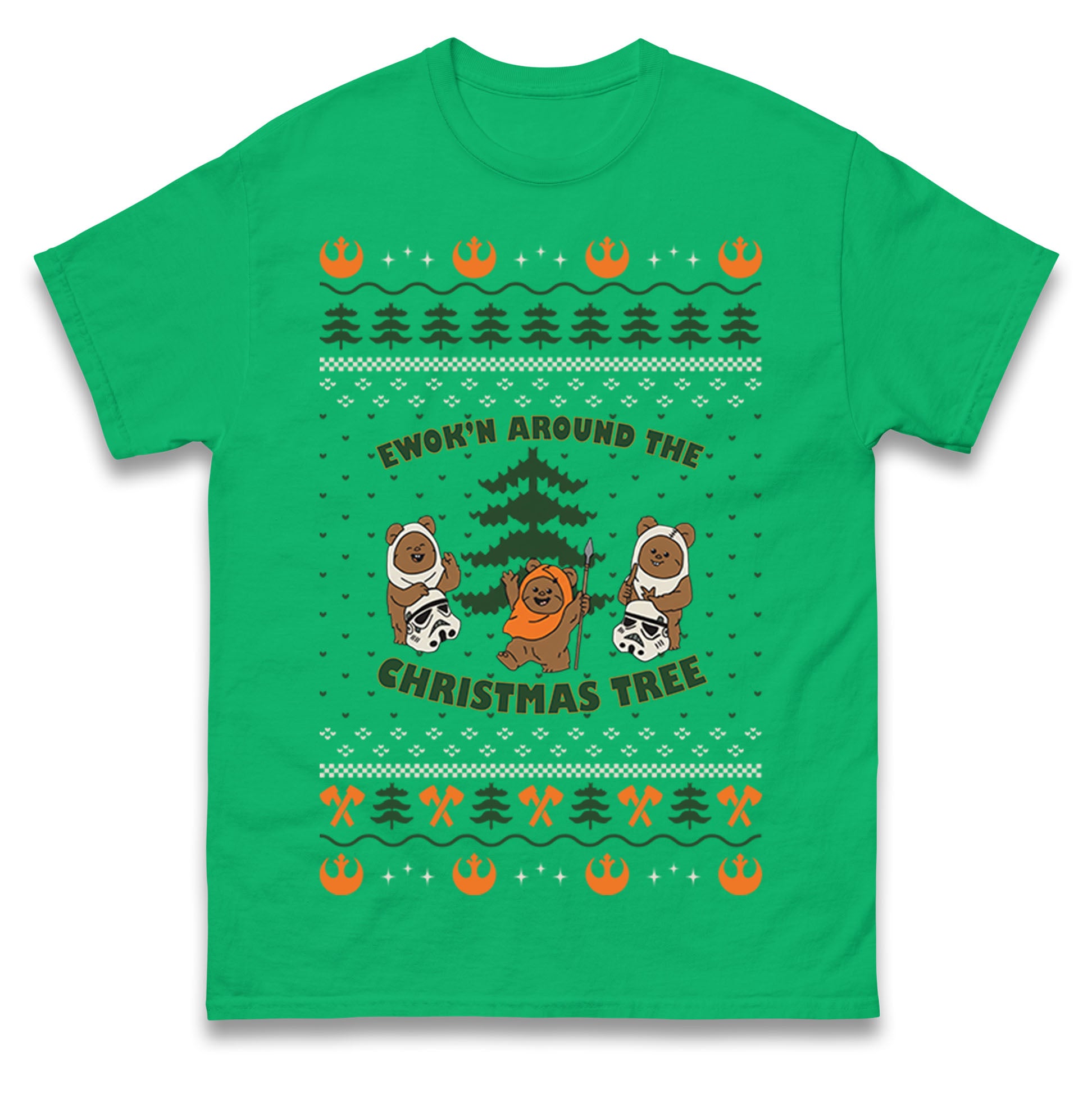 Star Wars Ewoks Christmas T Shirt