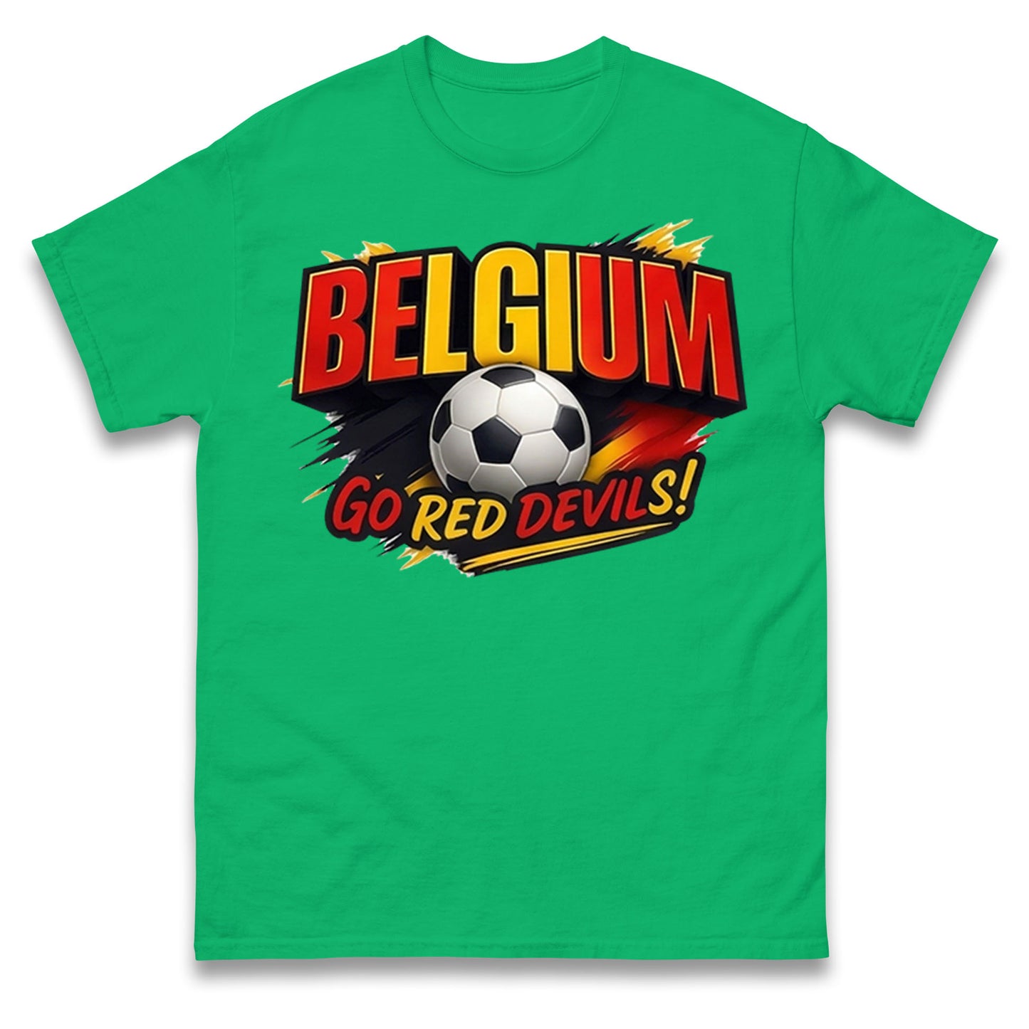 Belgium Retro Football T Shirt