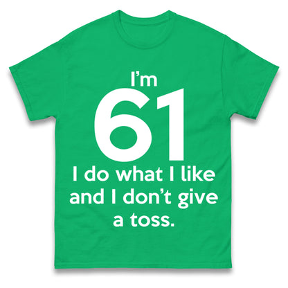 61th Birthday T Shirt 