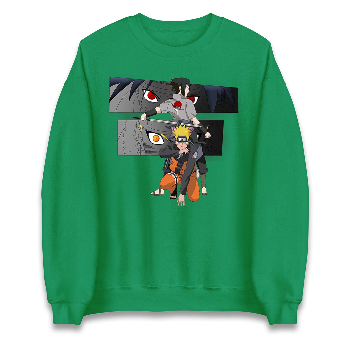 naruto and sasuke uchiha sweatshirt