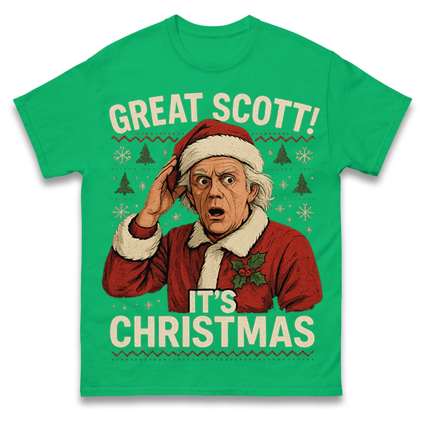 Back to the Future Doc Brown T Shirt
