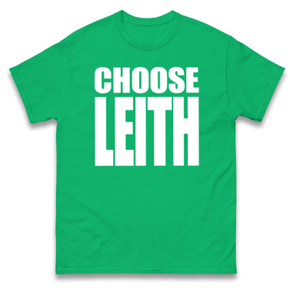 Hibs FC Choose Leith Football T Shirt