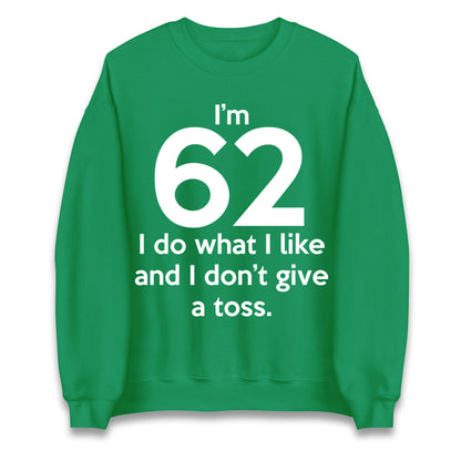 62nd Birthday Jumper 