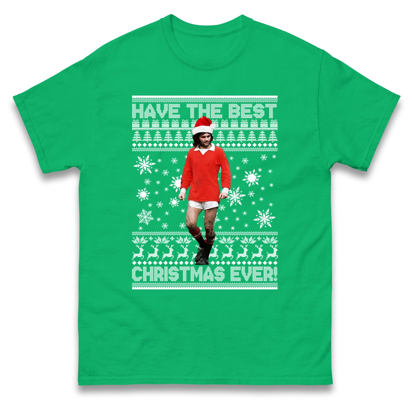Christmas George Best T Shirt