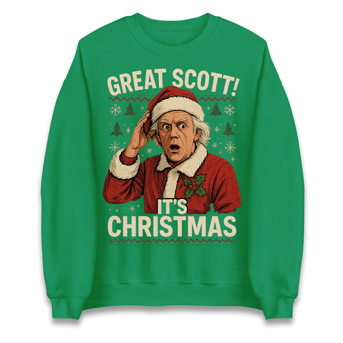 Back to the Future Doc Brown Jumper