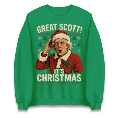 Back to the Future Doc Brown Jumper
