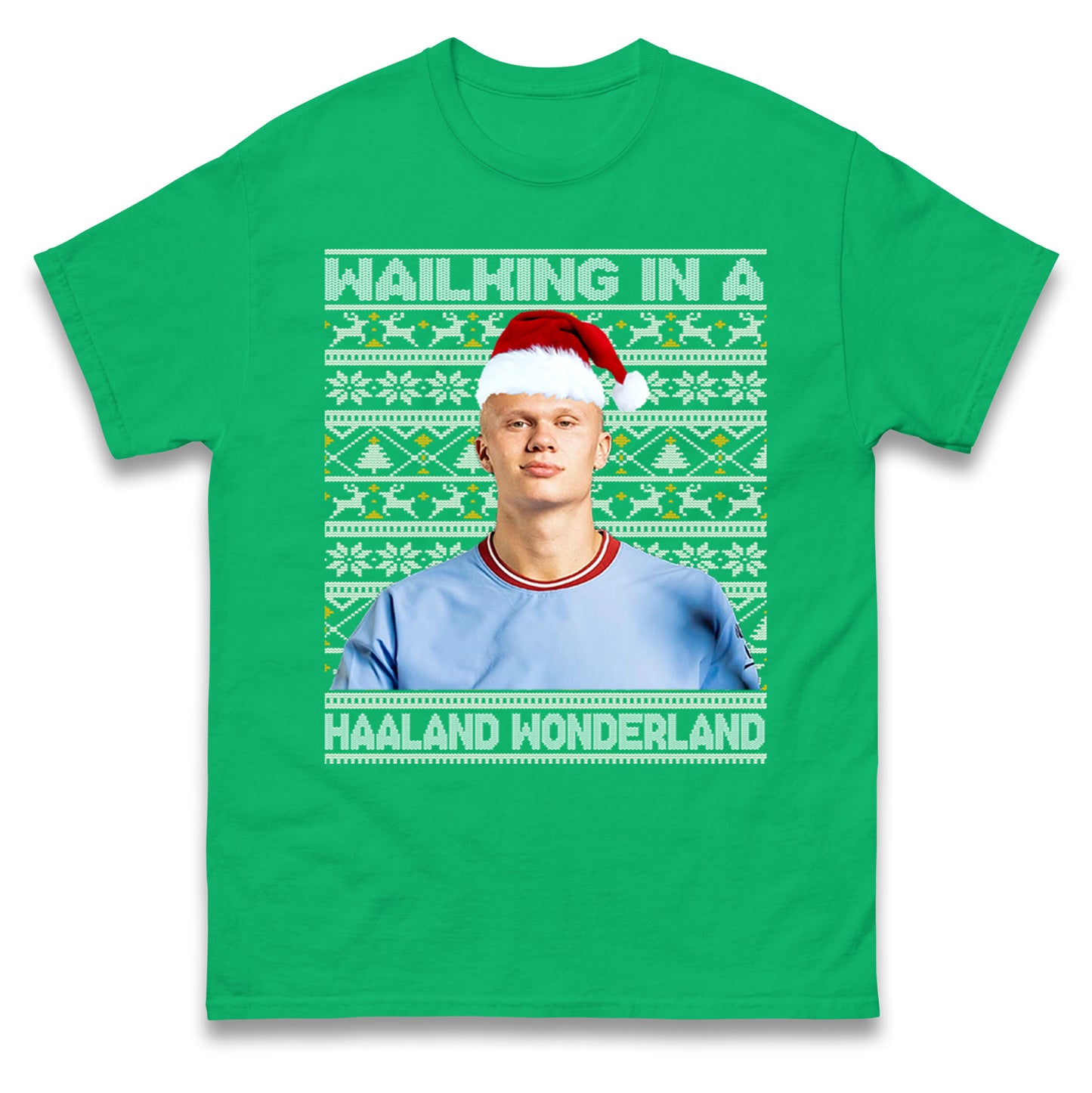 erling haaland christmas t shirt
