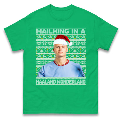 erling haaland christmas t shirt