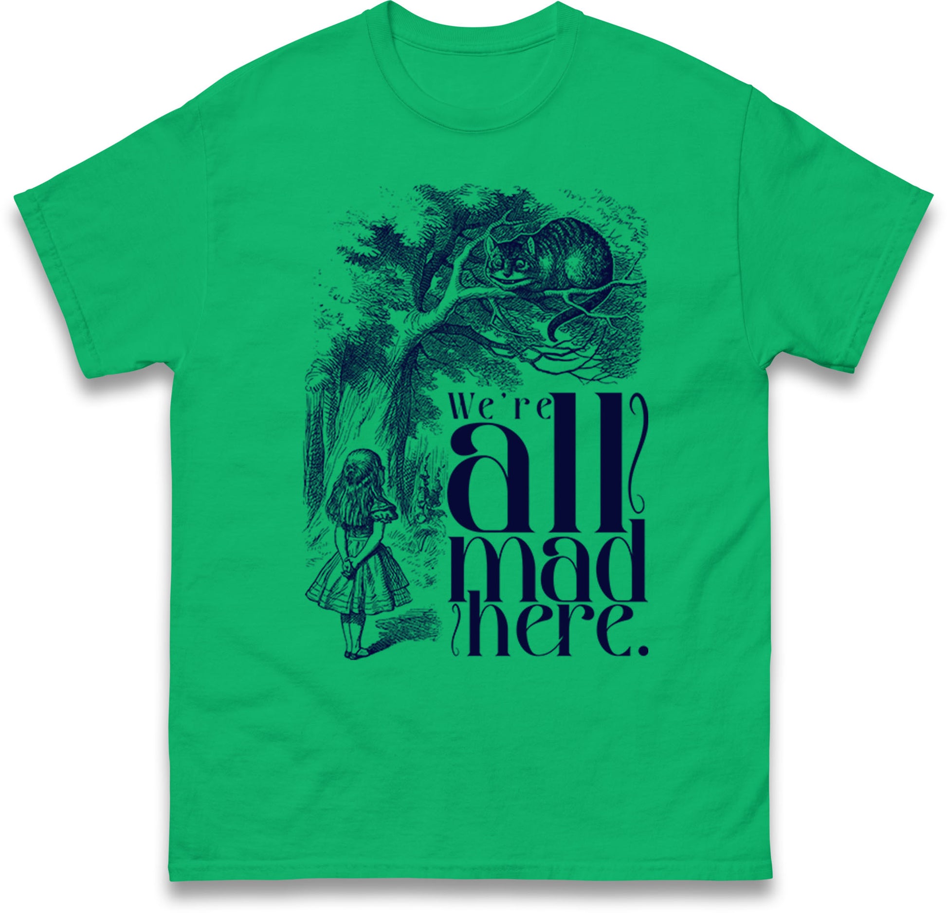 Alice And Cheshire Cat T Shirt
