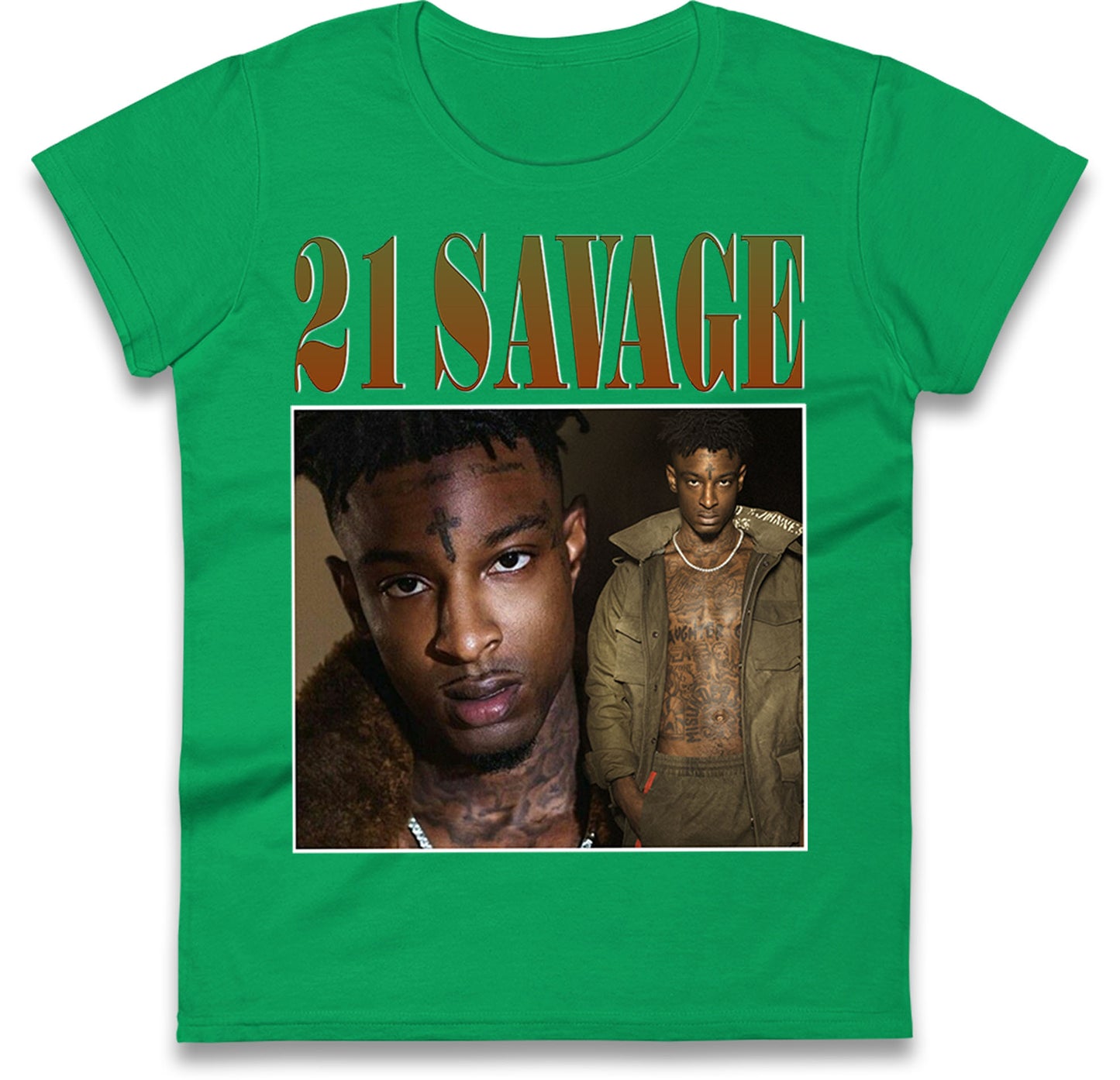 21 Savage Rapper Ladies T Shirt