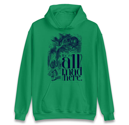 Alice And Cheshire Cat Hoodie