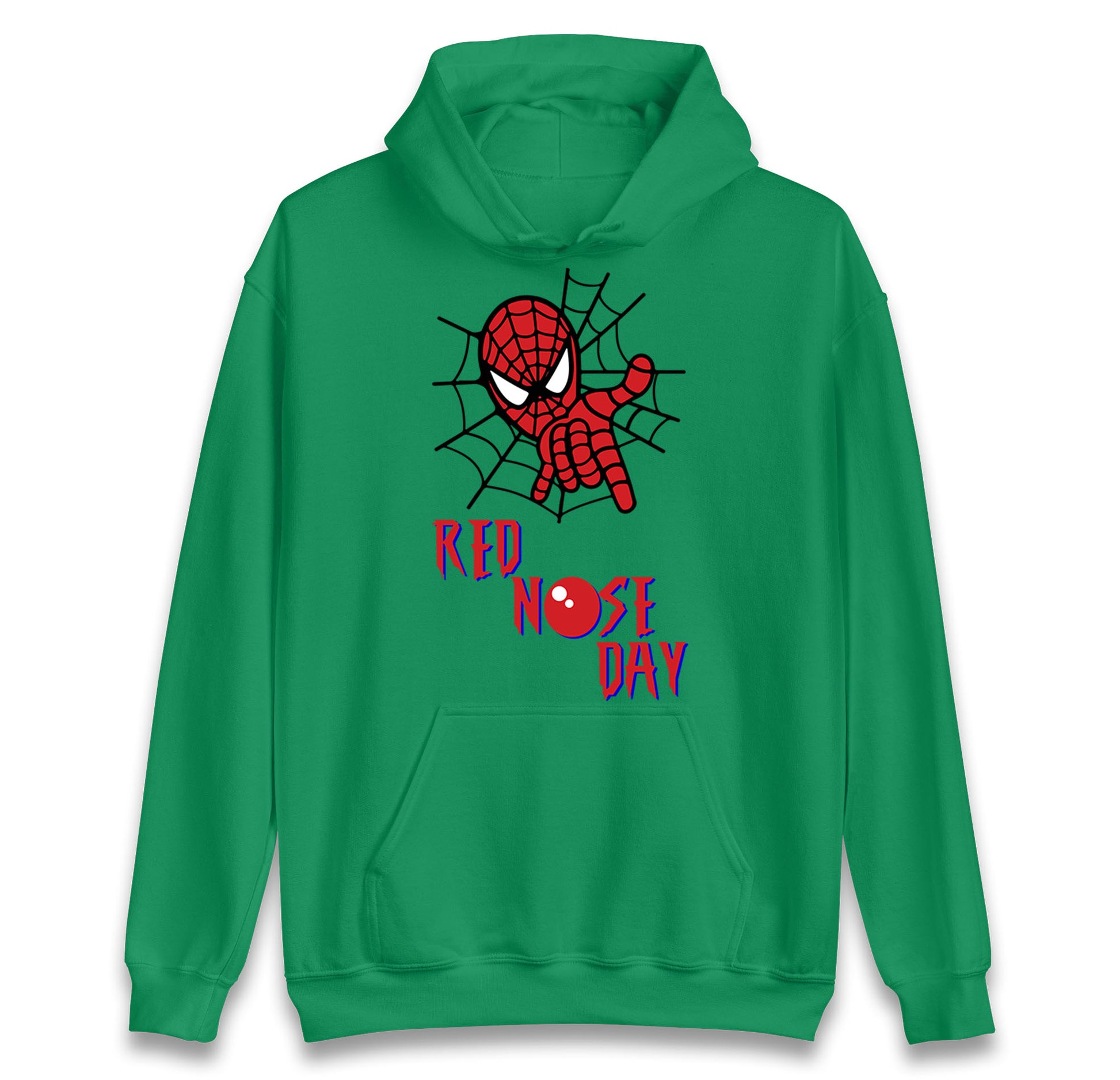 Spider Man Red Nose Day Hoodie