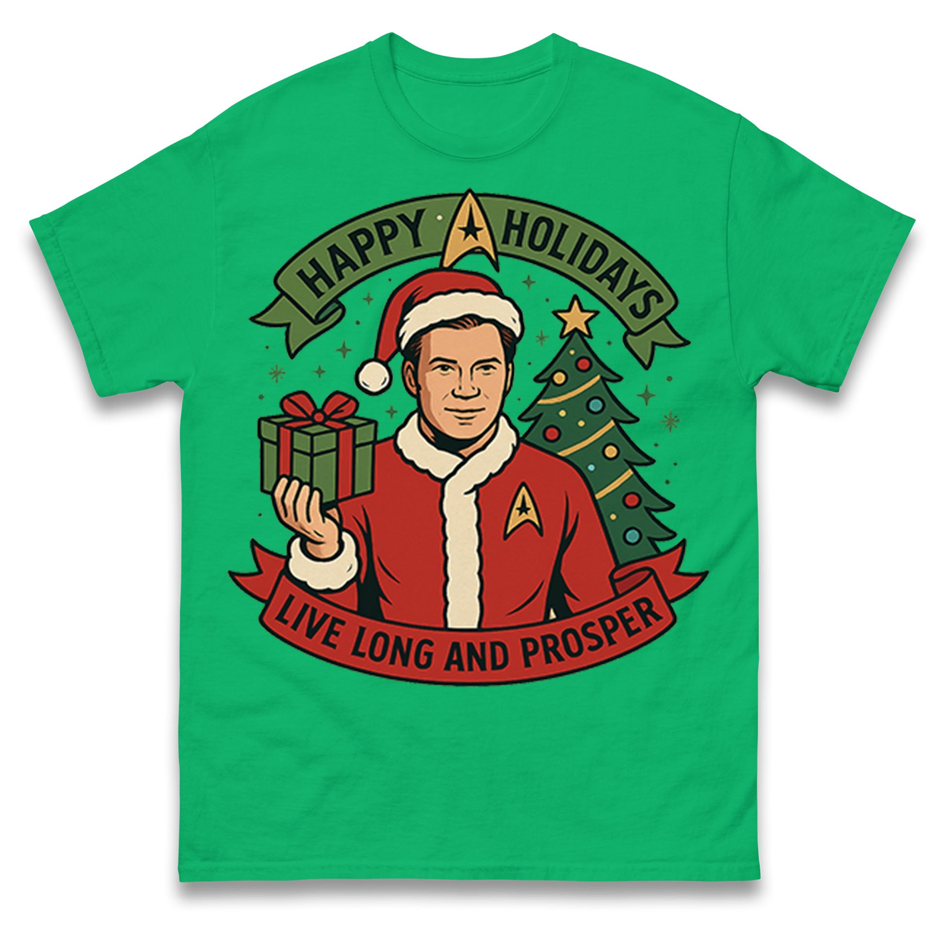 Star Trek Christmas T Shirt